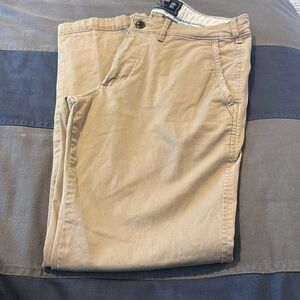 Abercrombie Langdon Slim Stretch khakis EUC